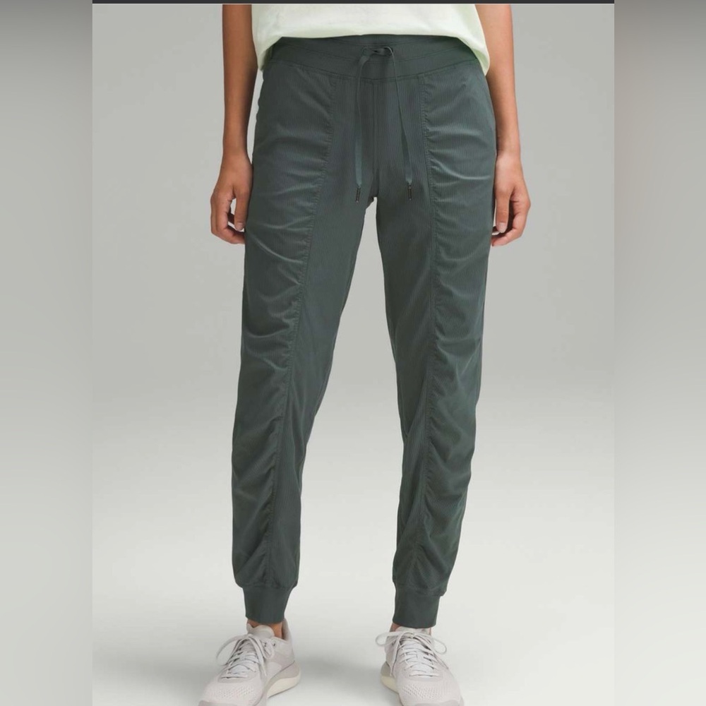 Women’s Olive Green Drawstring Jogger Pants